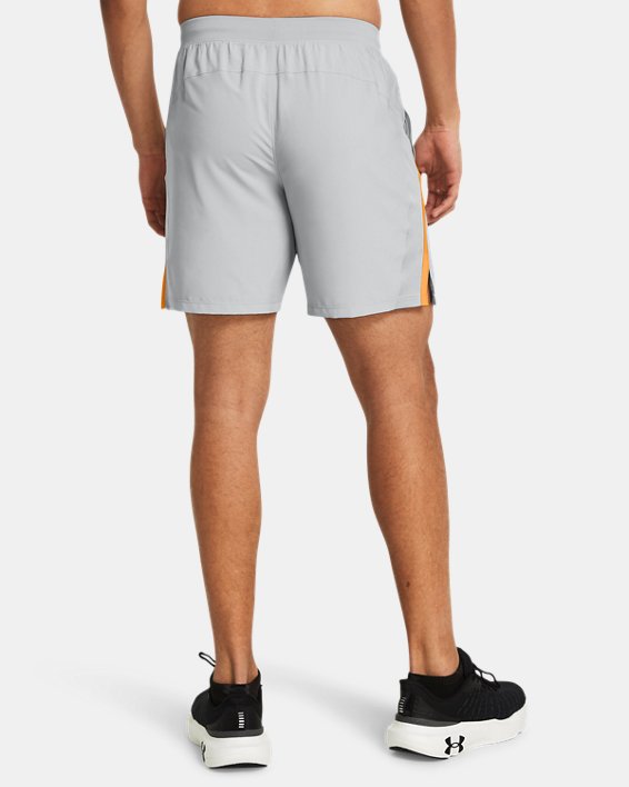Men's UA Launch 7" Shorts, Gray, pdpMainDesktop image number 1